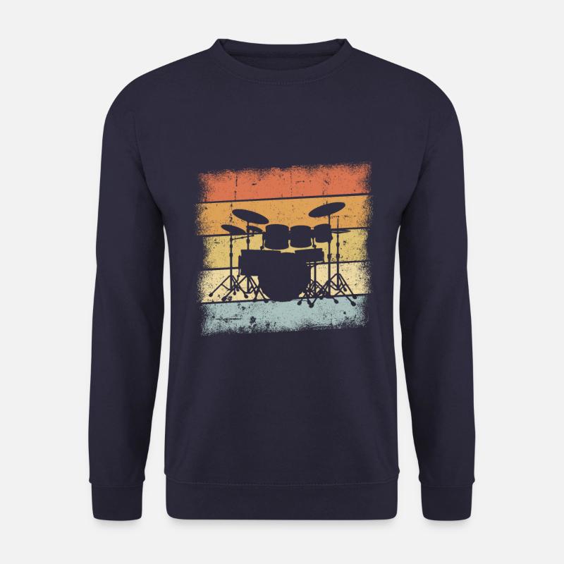 Drummer Geschenk - Unisex Pullover - Navy