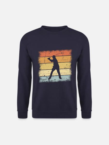 Golf Sunset - Unisex Pullover - Navy