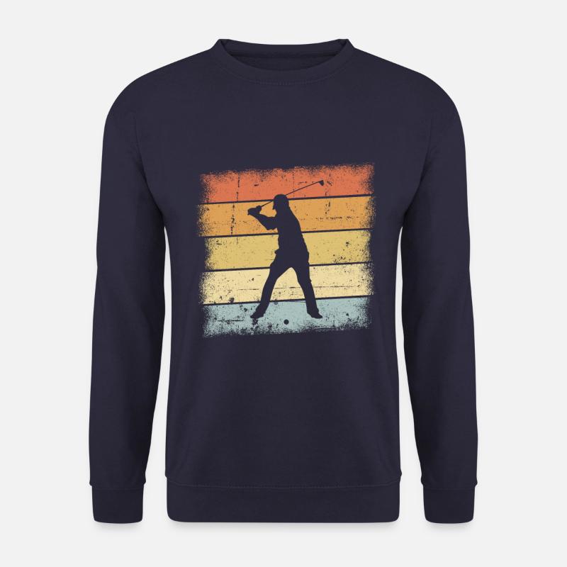 Golf Sunset - Unisex Pullover - Navy