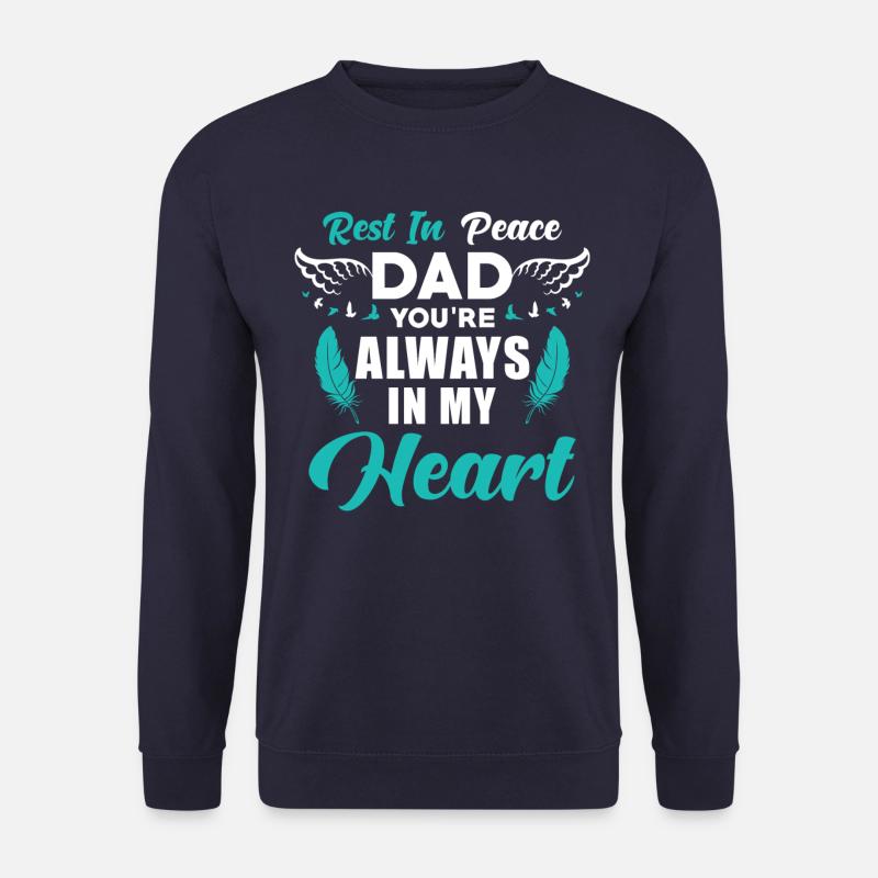 Vater Erinnerung - Unisex Pullover - Navy