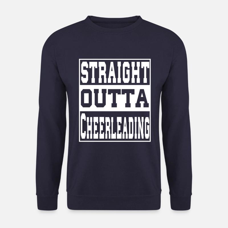 Cheerleading saying funny - Unisex Sweatshirt - navy