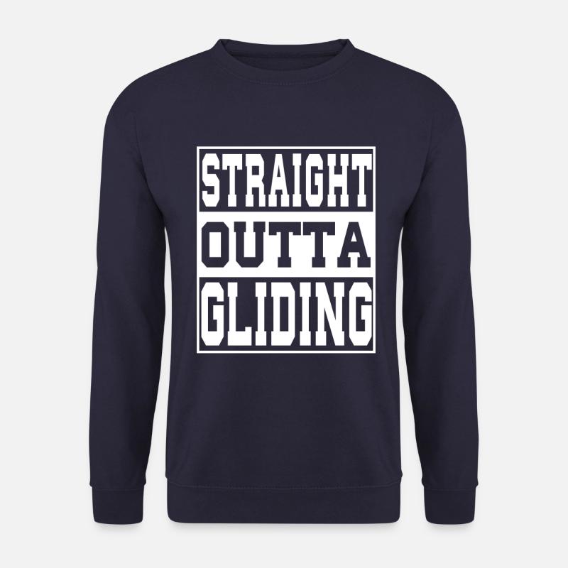 Gleiten Spruch lustig - Unisex Pullover - Navy