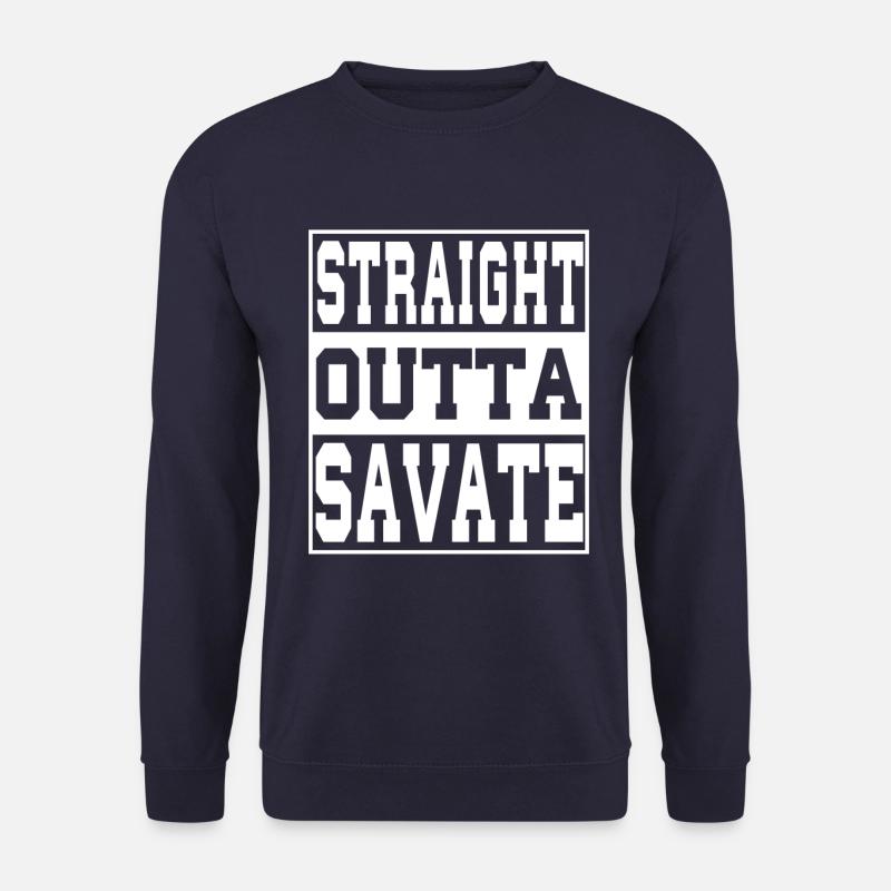 Savate saying funny - Unisex Sweatshirt - navy
