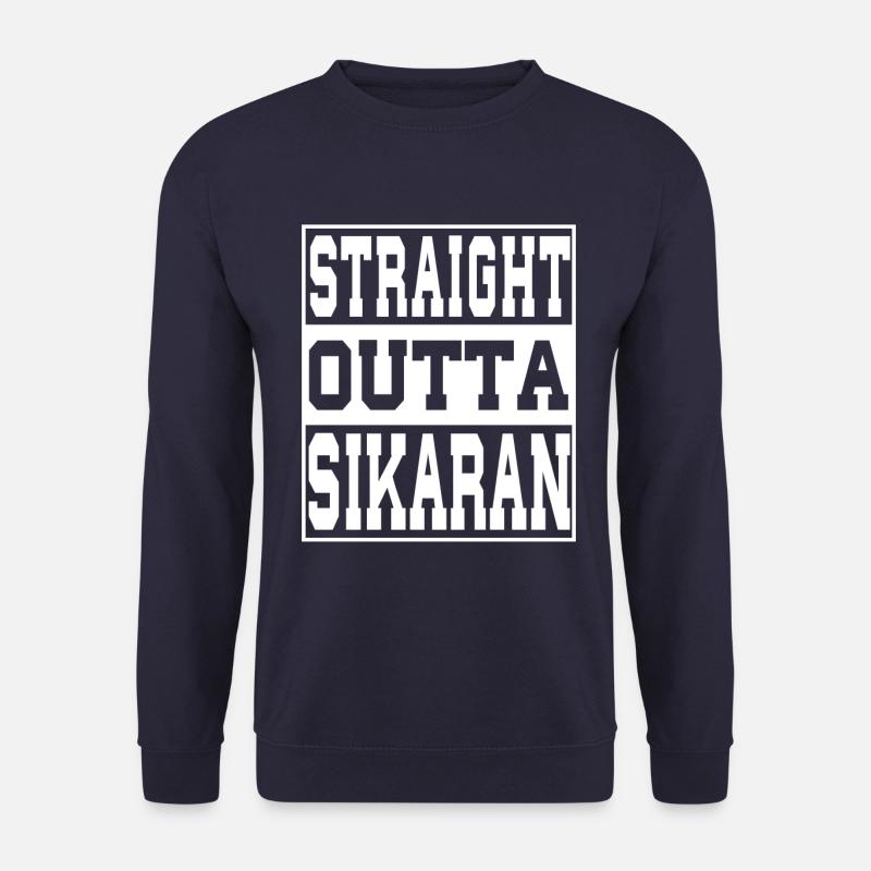 Sikaran saying funny - Unisex Sweatshirt - navy