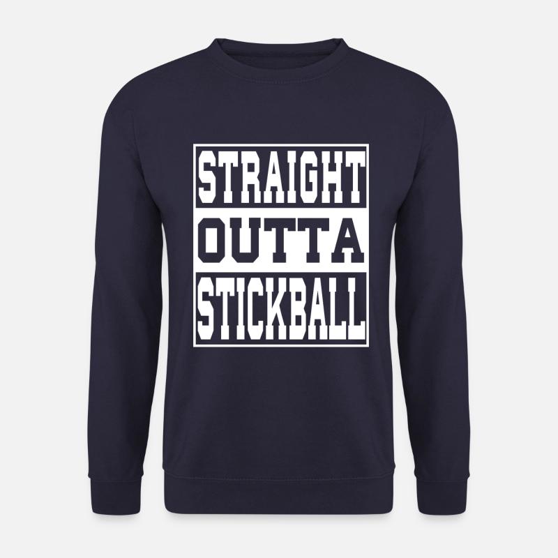 Stickball Spruch lustig - Unisex Pullover - Navy