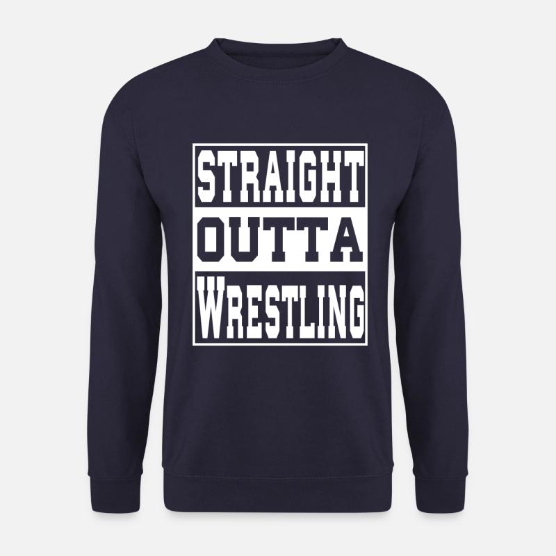 Wrestling Spruch lustig - Unisex Pullover - Navy