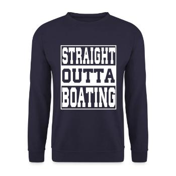 Baoting Spruch lustig - Unisex Pullover - Navy - Vorne - Alina (178cm) & Michal (187cm)