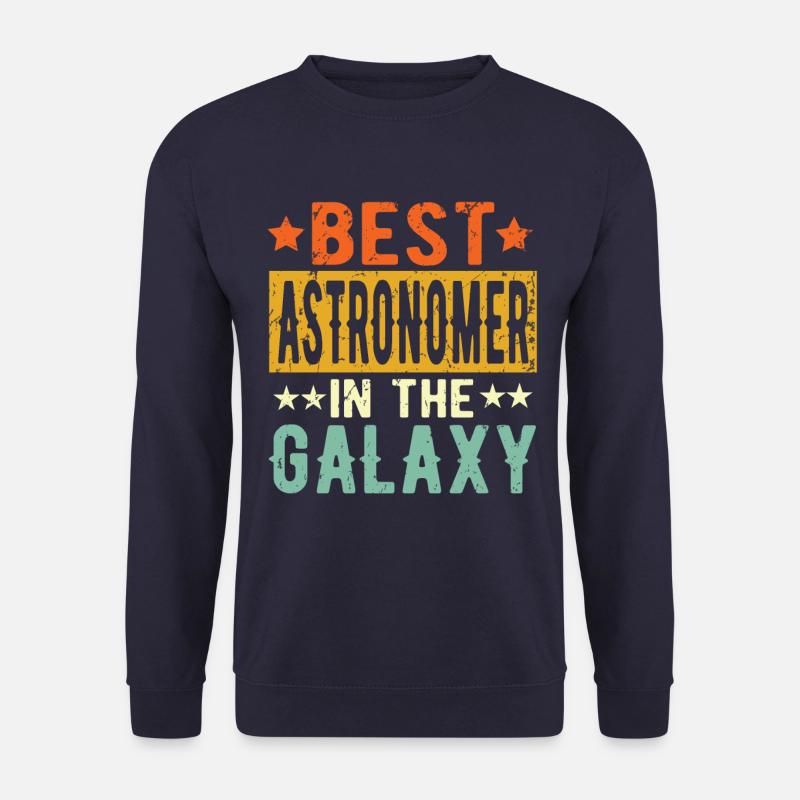 Best Astronom ever Astronom Geschenk - Unisex Pullover - Navy