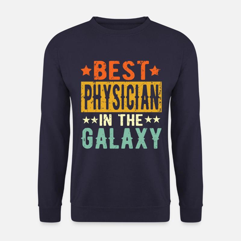 Best Physiker galaxy Physiker Geschenk - Unisex Pullover - Navy