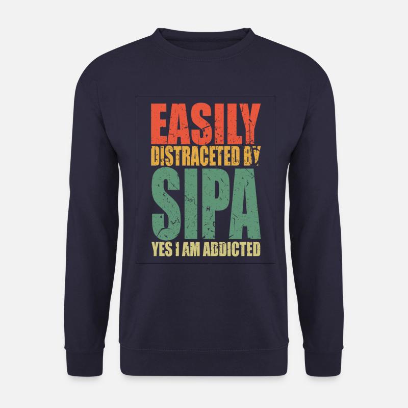 Sipan Spruch lustig - Unisex Pullover - Navy