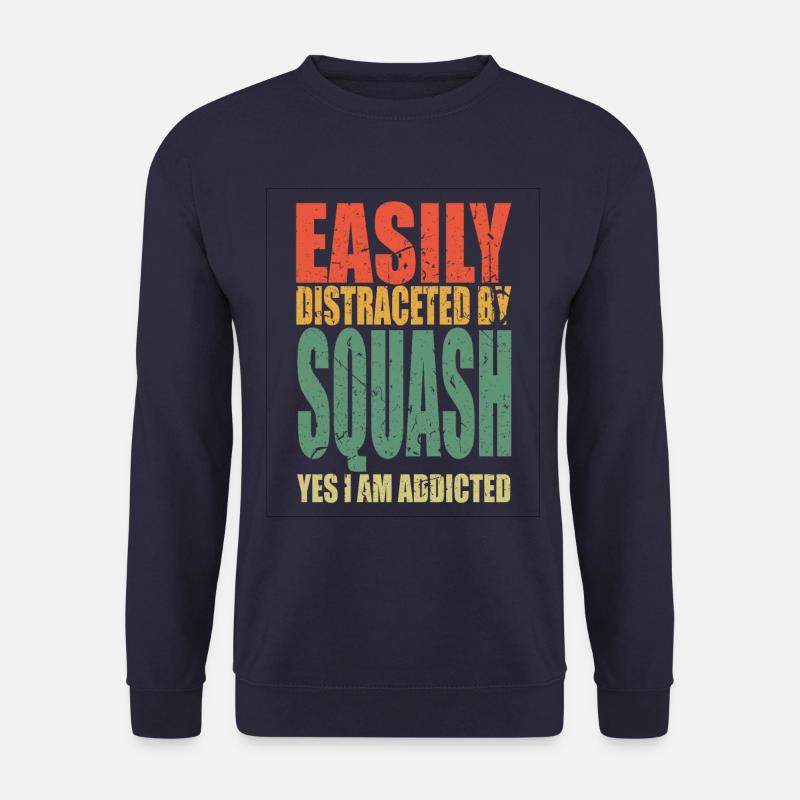 Squash saying funny - Unisex Sweatshirt - navy