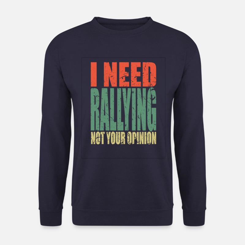 Rallye Spruch lustig - Unisex Pullover - Navy