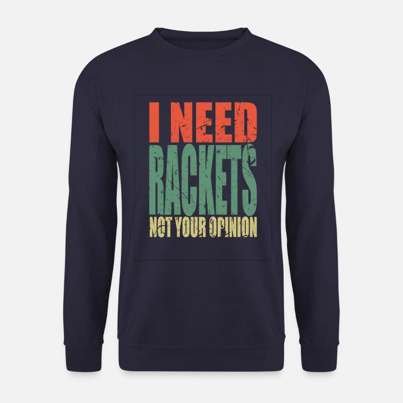 Rackets Spruch lustig - Unisex Pullover - Navy