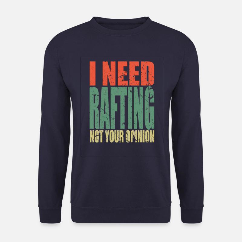 Rafting Spruch lustig - Unisex Pullover - Navy
