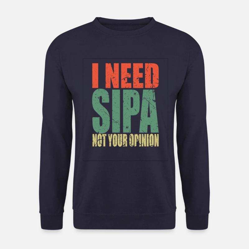Sipan saying funny - Unisex Sweatshirt - navy