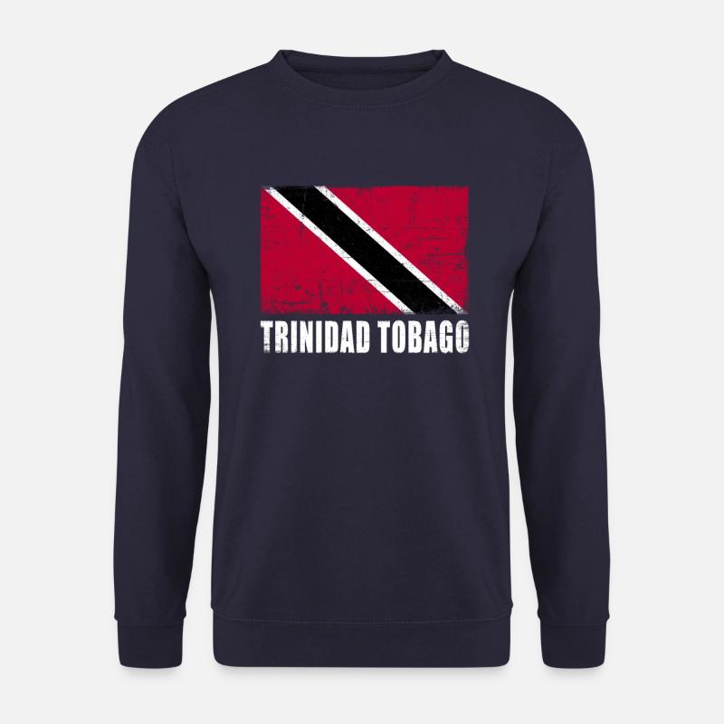 Trinidad Tobago Drapeau Trinité-et-Tobago Drapeau - Sweat-shirt Unisexe - marine