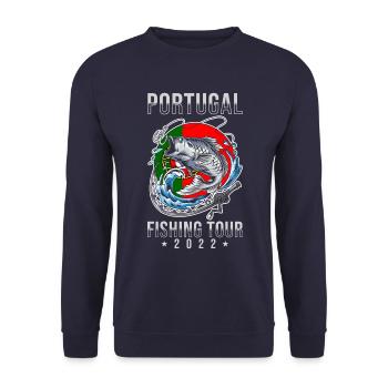 Angel Tour Portugal 2022 - Sweat-shirt Unisexe - marine - Devant - Alina (178cm) & Michal (187cm)