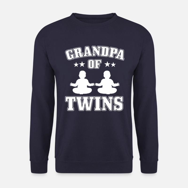 Opa von Zwillinge - Unisex Pullover - Navy