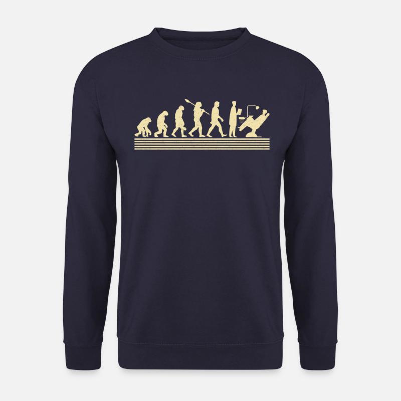 Évolution du dentiste - Sweat-shirt Unisexe - marine