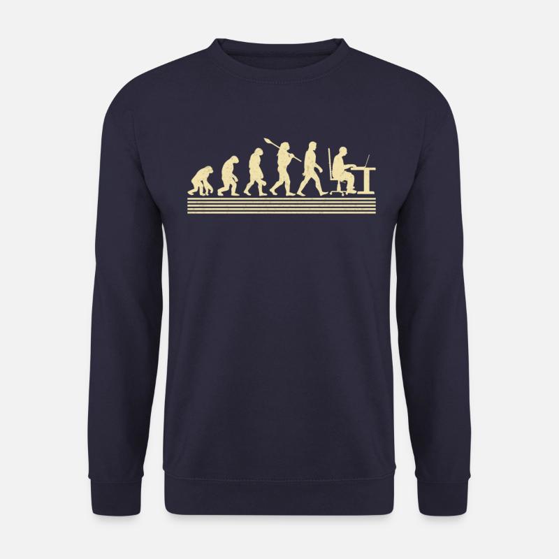 Software-entwickler-evolution - Unisex Pullover - Navy