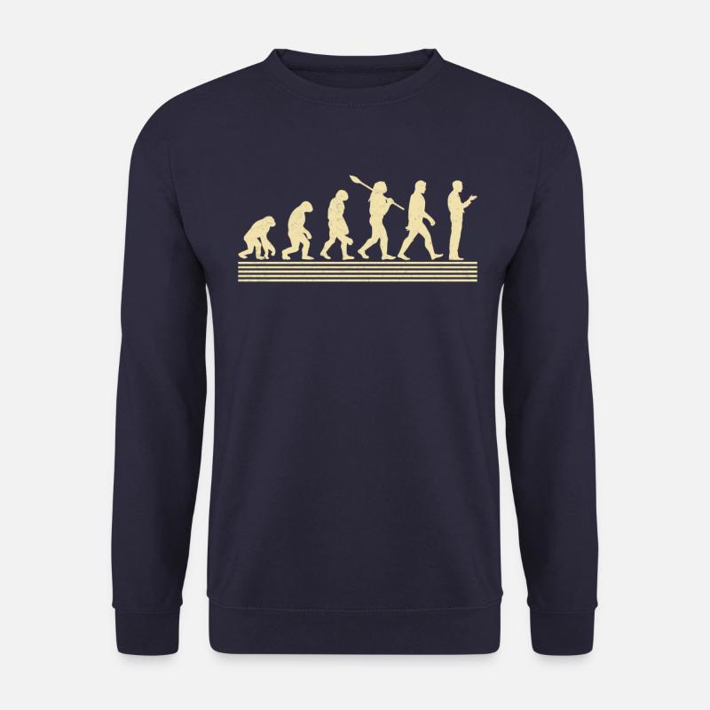 Evolution Des Sprachpathologen - Unisex Pullover - Navy