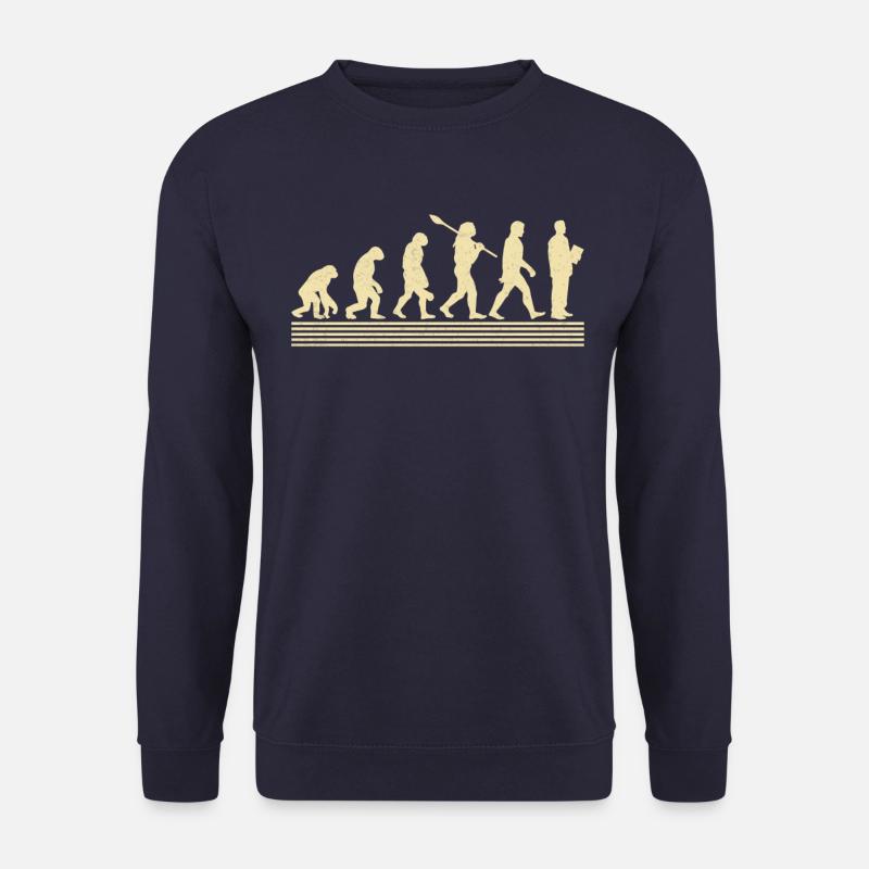Evolution Des Arztes - Unisex Pullover - Navy