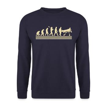 Paramedic evolution - Unisex Sweatshirt - navy - Front - Alina (178cm) & Michal (187cm)