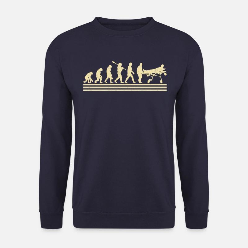 Paramedic evolution - Unisex Sweatshirt - navy