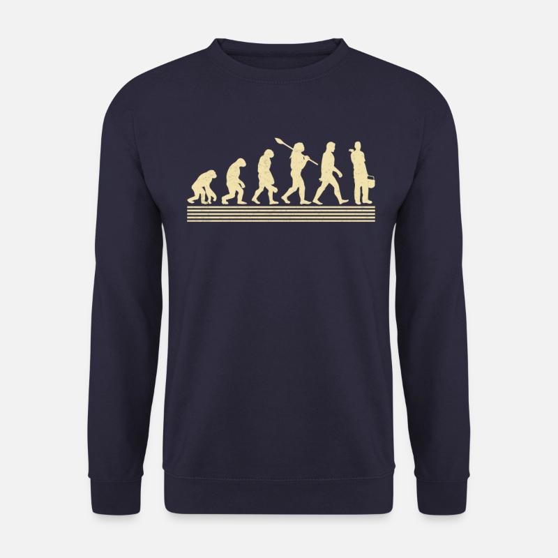 Plumbing evolution - Unisex Sweatshirt - navy