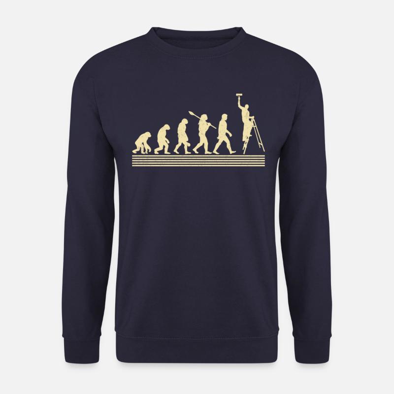 Painter evolution - Unisex Sweatshirt - navy