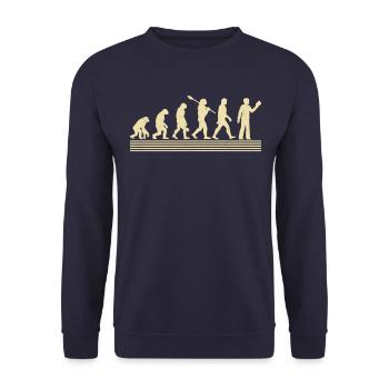Développement des parajuristes - Sweat-shirt Unisexe - marine - Devant - Alina (178cm) & Michal (187cm)