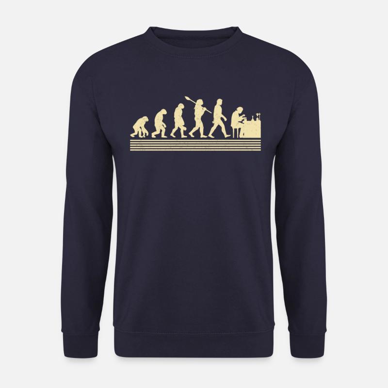 Évolution des chimistes - Sweat-shirt Unisexe - marine