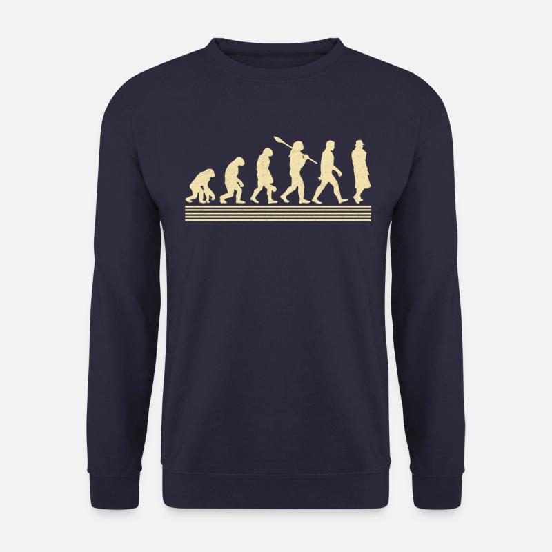 Mortician evolution - Unisex Sweatshirt - navy