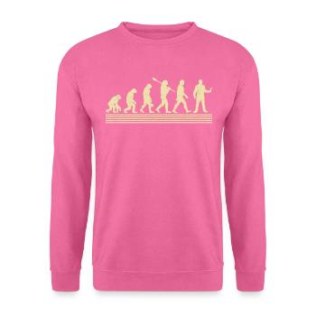 Evolution Des Anlagenmechanikers - Unisex Pullover - Pink - Vorne