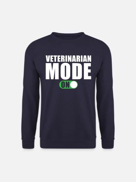 Tierarzt Modus An Lustig Tierarzt Geschenk - Unisex Pullover - Navy