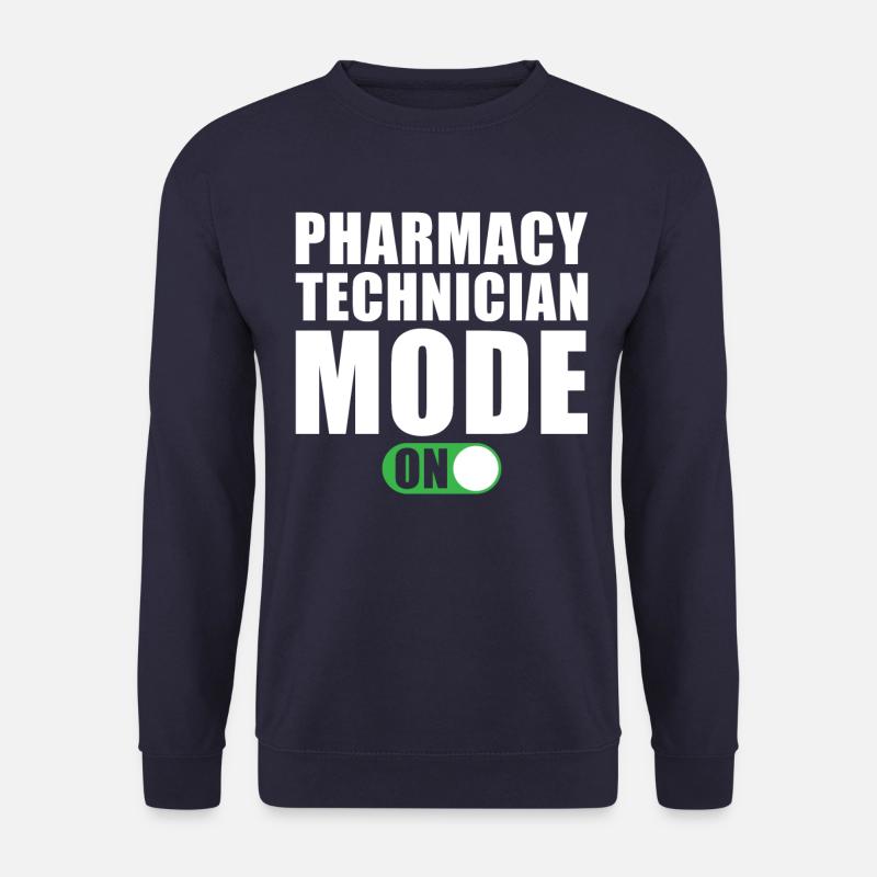 Pharmazeutisch technischer Modus An - Unisex Pullover - Navy