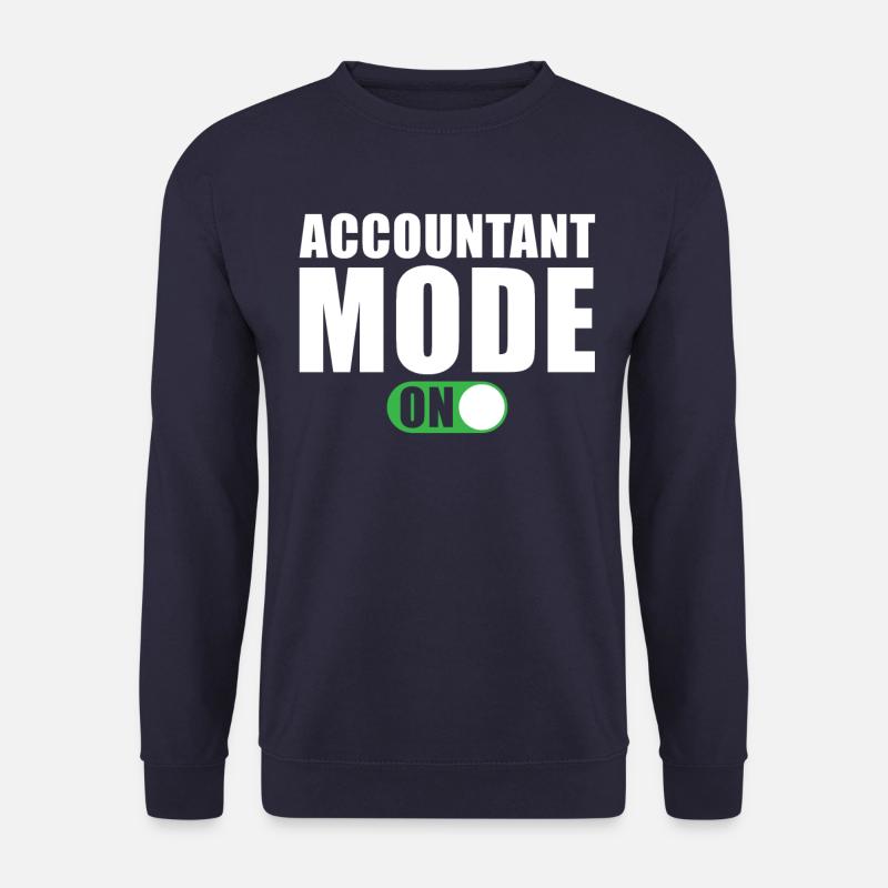 Mode comptable activé - Sweat-shirt Unisexe - marine