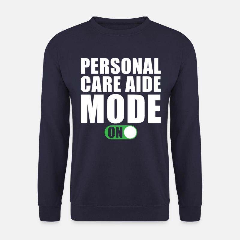 Nursing Assistant Mode On - Unisex Sweatshirt - navy