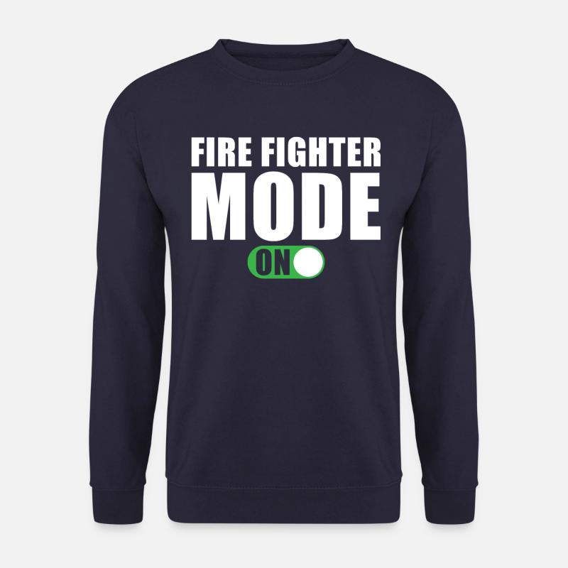 Firefighter Mode On - Unisex Sweatshirt - navy