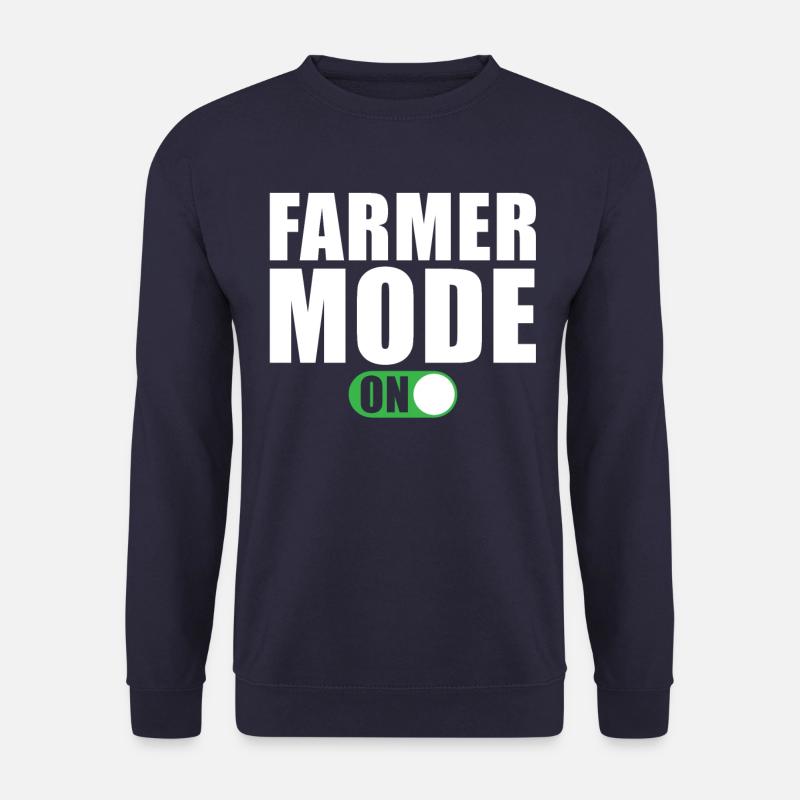 Farmer Mode On - Unisex Sweatshirt - navy