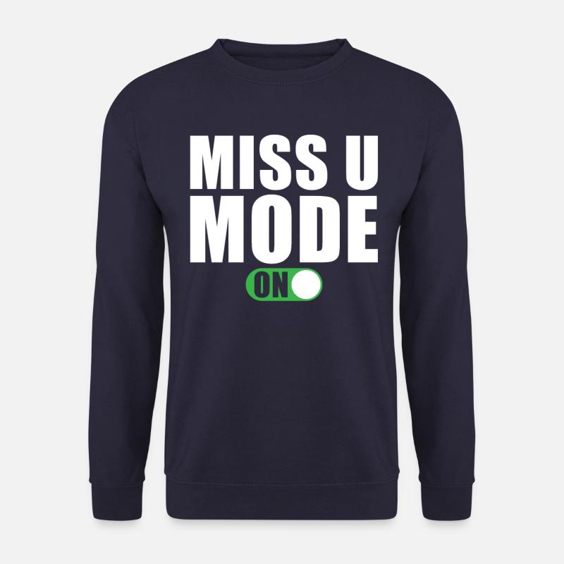 Dicton manquant - Sweat-shirt Unisexe - marine
