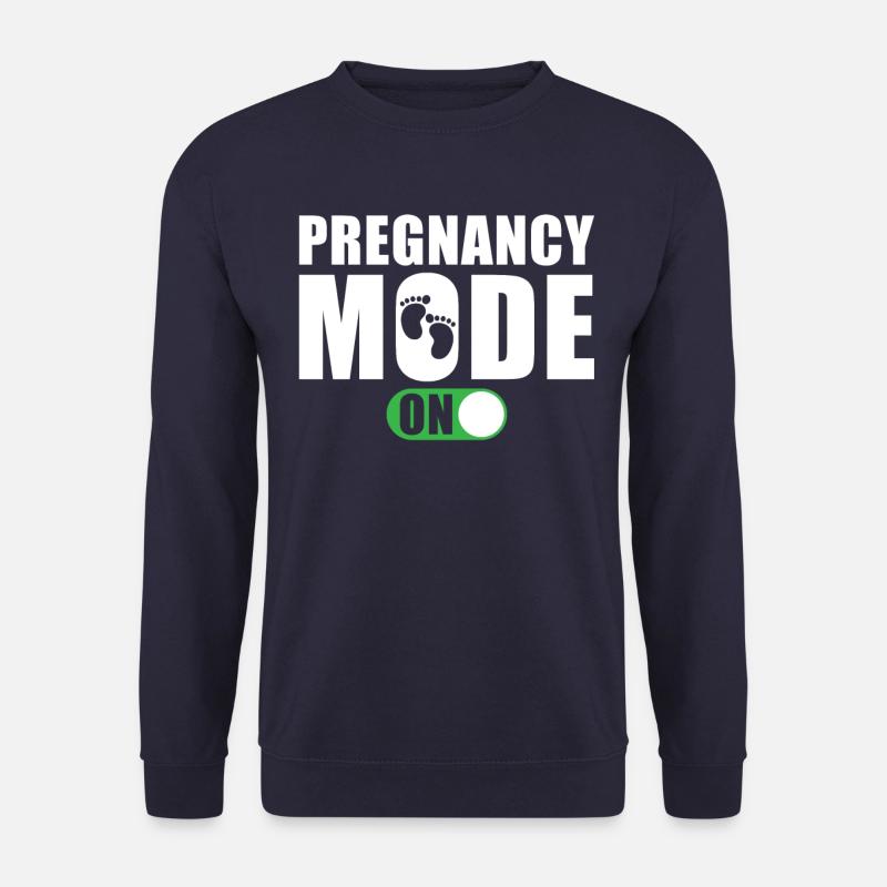 Schwangerschaft Modus Ein - Unisex Pullover - Navy