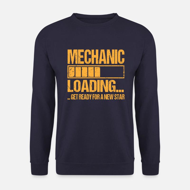 Mechanic loading Mechanic training - Unisex Sweatshirt - navy
