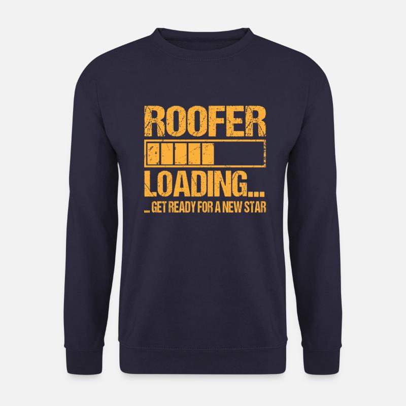 Roofer loading Roofer Training - Unisex Sweatshirt - navy
