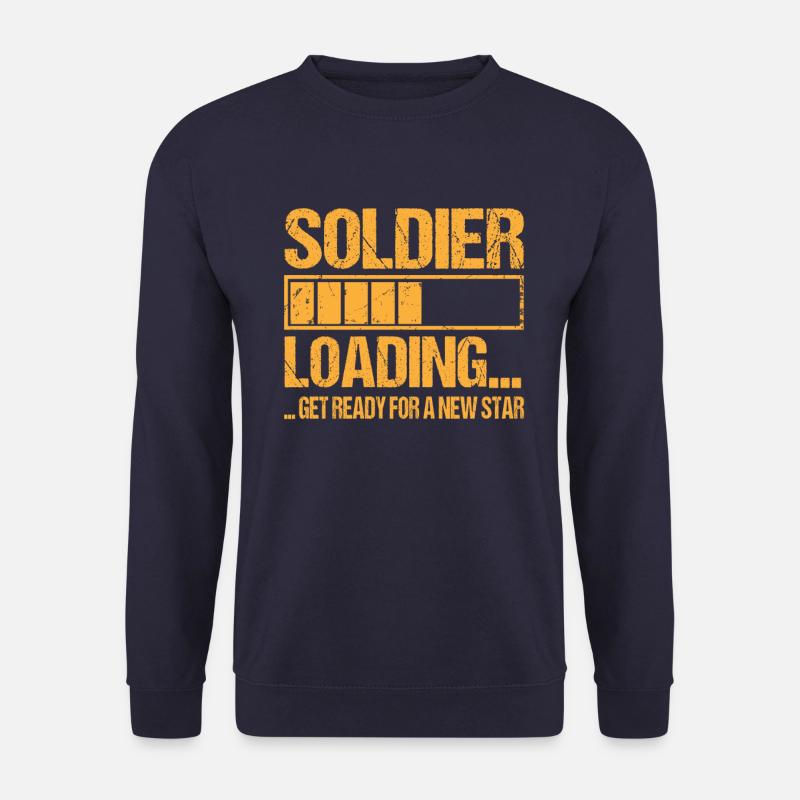 Soldier loading Soldier Training - Unisex Sweatshirt - navy