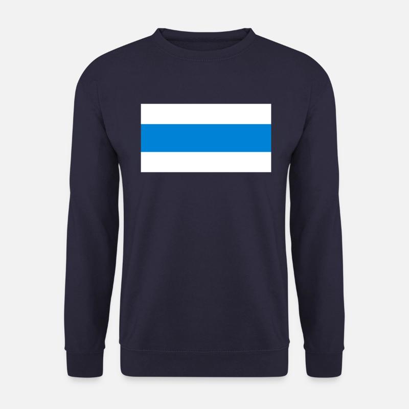 Drapeau de la Russie Nouveau - Sweat-shirt Unisexe - marine
