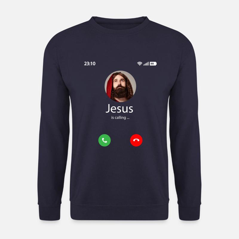 Jesus is calling - Unisex Sweatshirt - navy