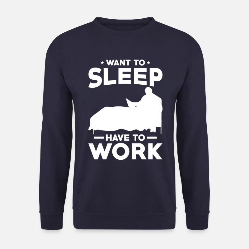 Home Office Spruch - Unisex Pullover - Navy