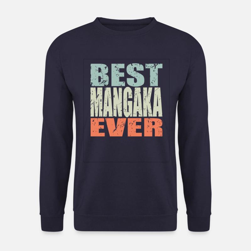 Best Mangaka ever Mangaka Gift - Unisex Sweatshirt - navy