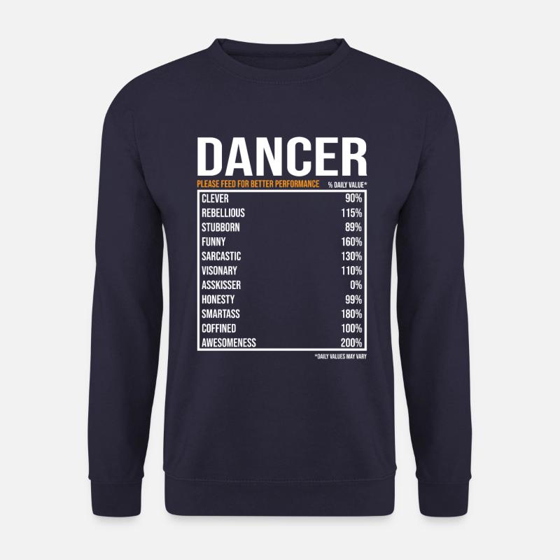 Tänzerin Tänzer Tanzen Geschenk - Unisex Pullover - Navy